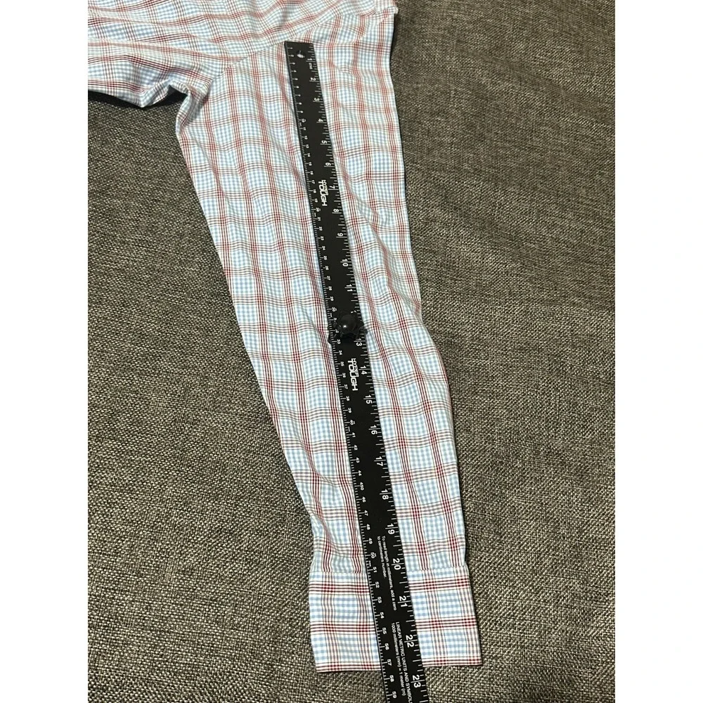 Banana Republic Classic‎ Fit Men's L Plaid Long Sleeve Shirt